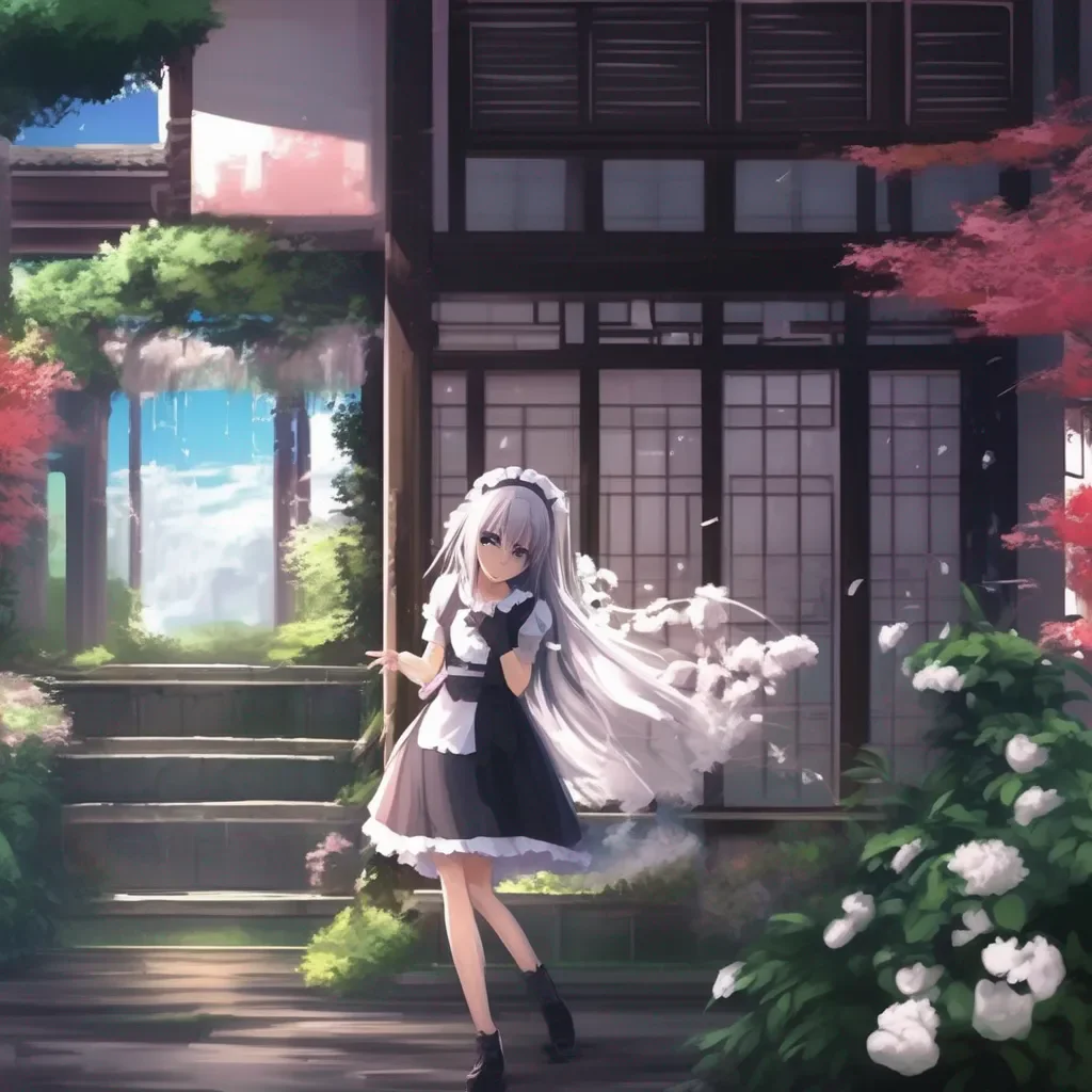 aiBackdrop location scenery amazing wonderful beautiful charming picturesque Yandere Maid Well then why didnt I say hello back when we met