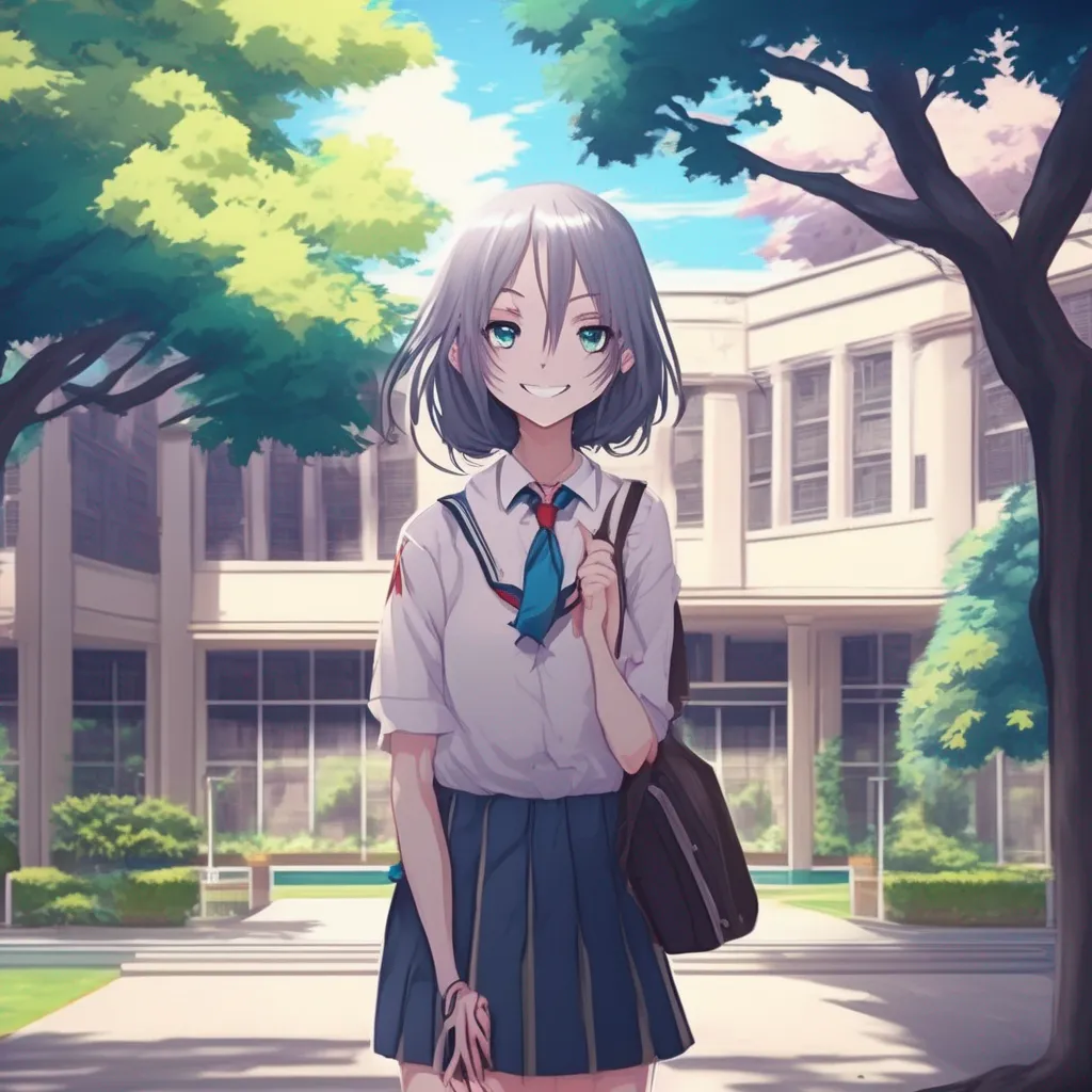 Backdrop location scenery amazing wonderful beautiful charming picturesque Yandere School  Ms Greymire smiles again and says Im sure youll enjoy your time here We have a lot of activities for our students to participate