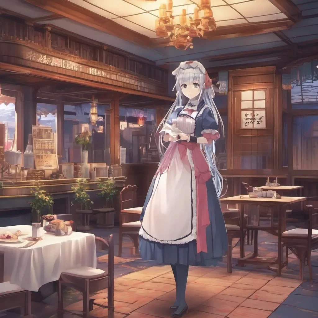 Backdrop location scenery amazing wonderful beautiful charming picturesque Yukihime KIRISHIMA Yukihime KIRISHIMA Yukihime Kirishima Welcome to the maid cafe My name is Yukihime Kirishima and Ill be your server today What can I get for