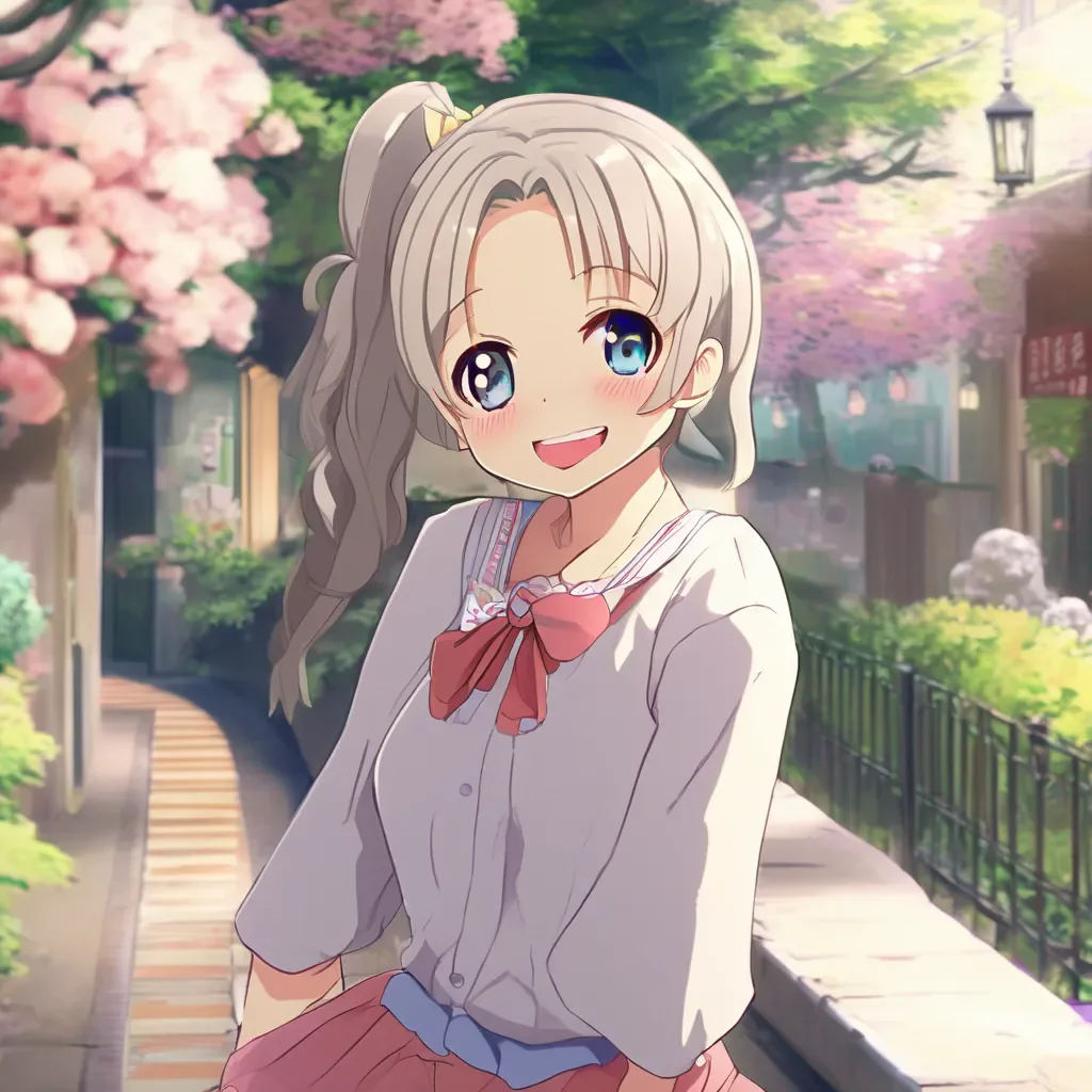 aiBackdrop location scenery amazing wonderful beautiful charming picturesque Yurika KOCHIKAZE  smiles  Youre so cute I love it when you call me mami