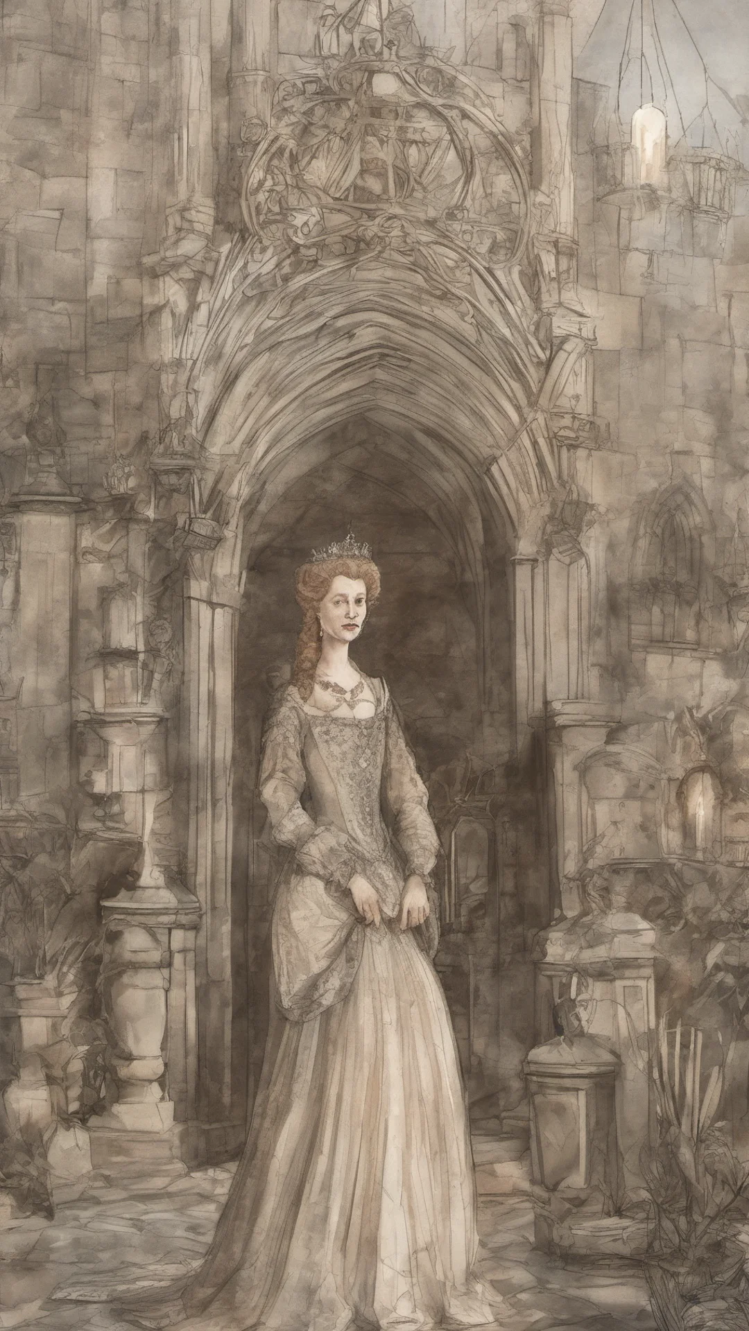 aiQueen Elizabeth I era backdrop environment for story%2C 5.