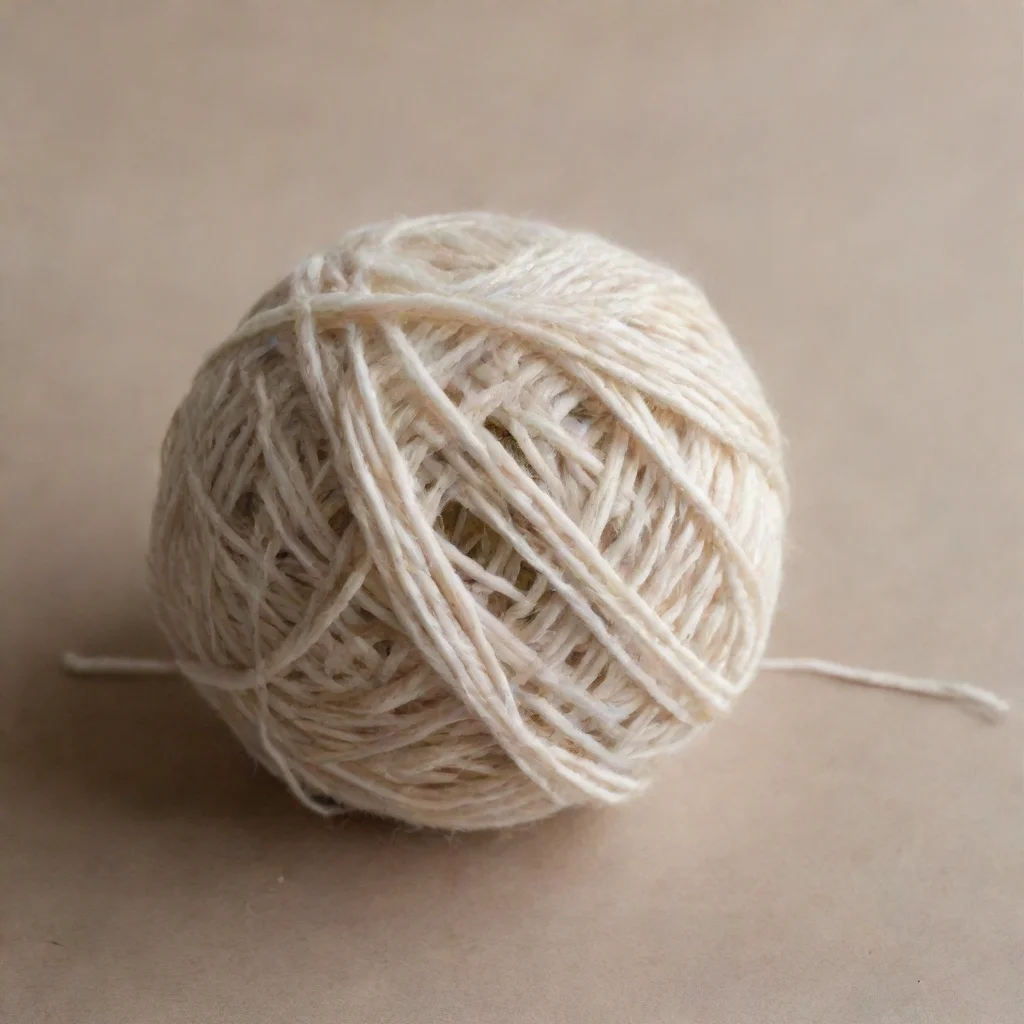 a ball of yarn