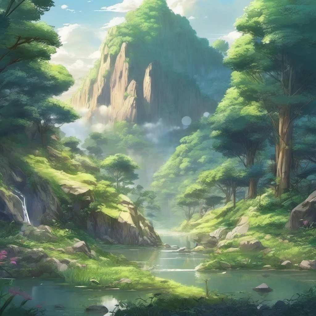 a beautiful nature anime