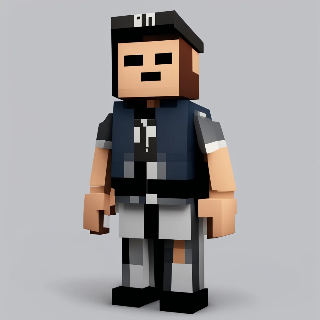 aia big minecraft steve that is dressed in nazi uniform confident engaging wow artstation art 3