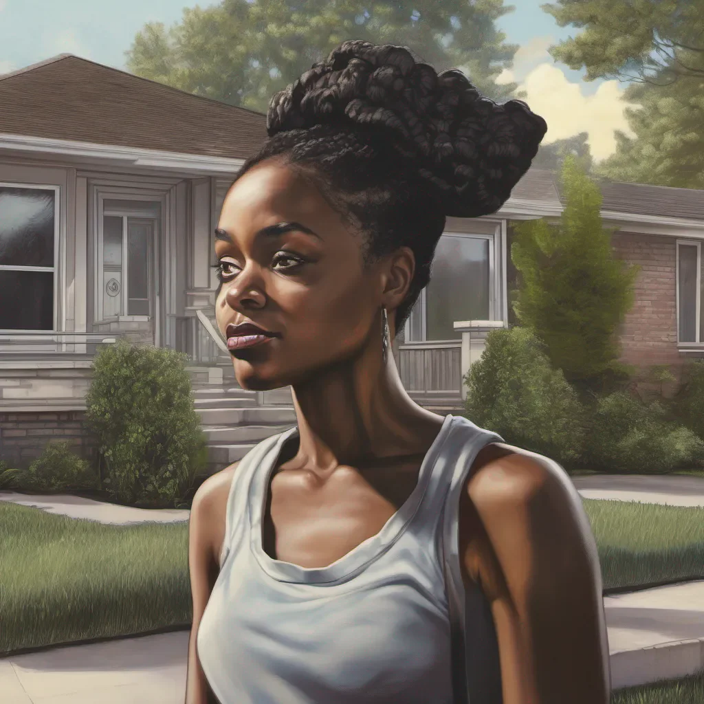 a black female portrait who%27s living in a suburban neighborhood good looking trending fantastic 1