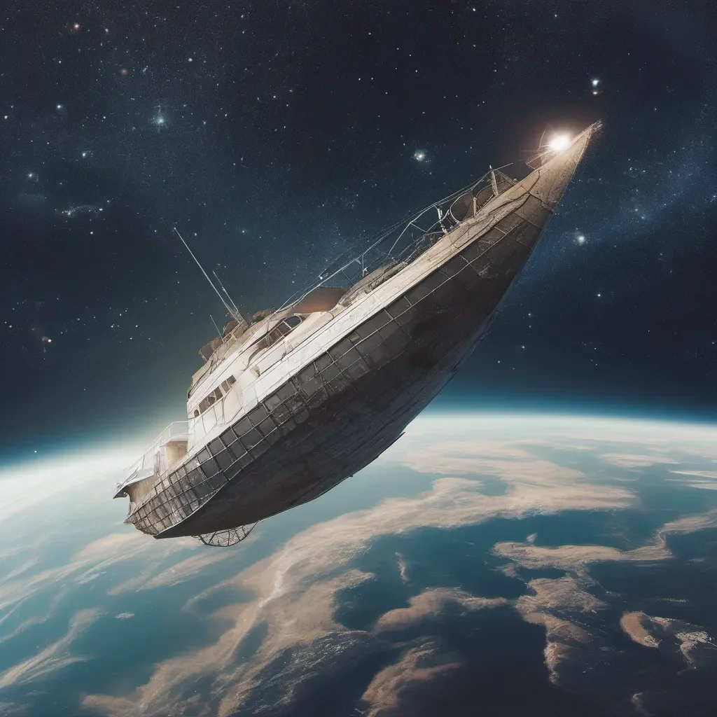 aia boat flying in space amazing awesome portrait 2