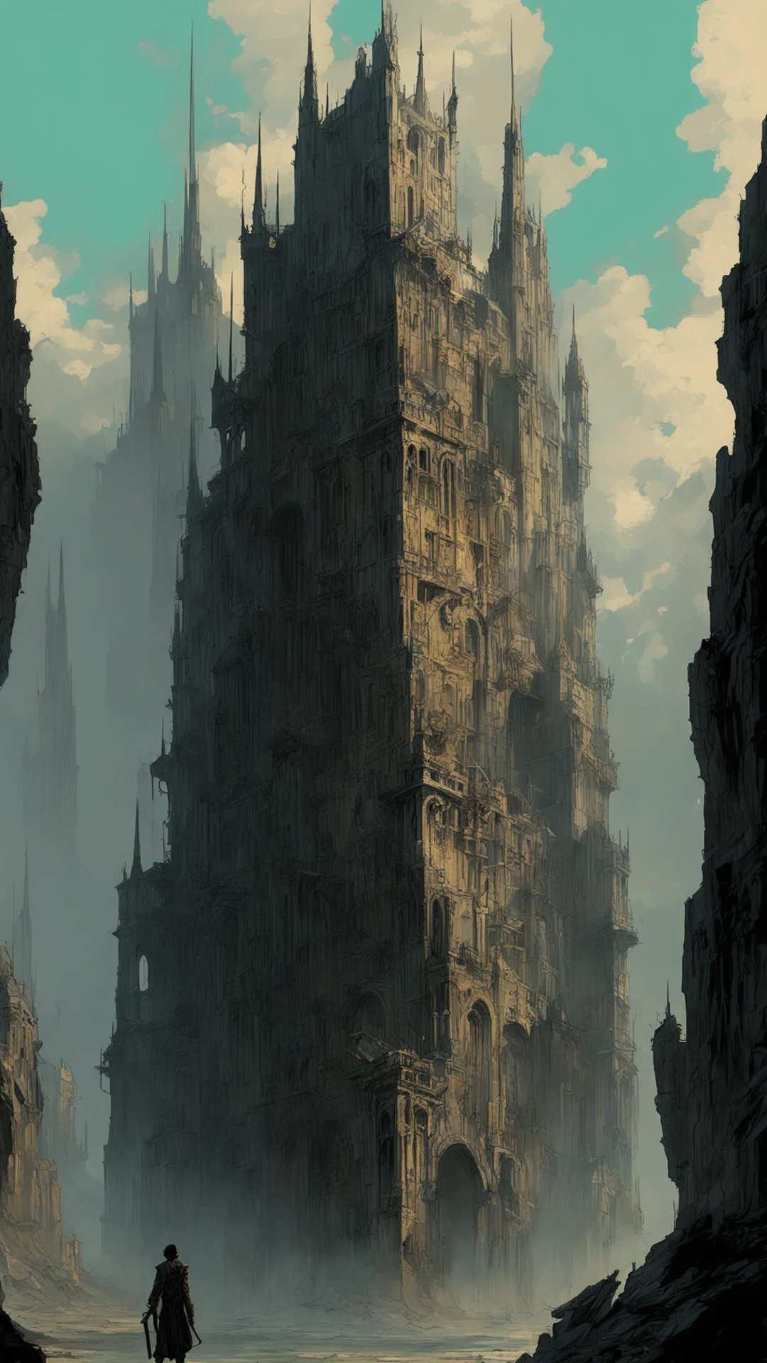 aia citadel  in the style of ergo proxy bernie wrightson craig mullins barlowe w 160 h 256 amazing awesome portrait 2 tall
