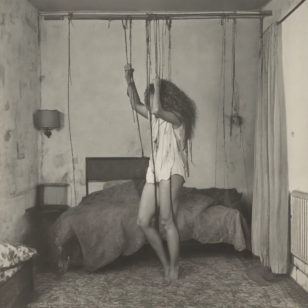 aia desperate woman%2C hanging herself in her bedroom