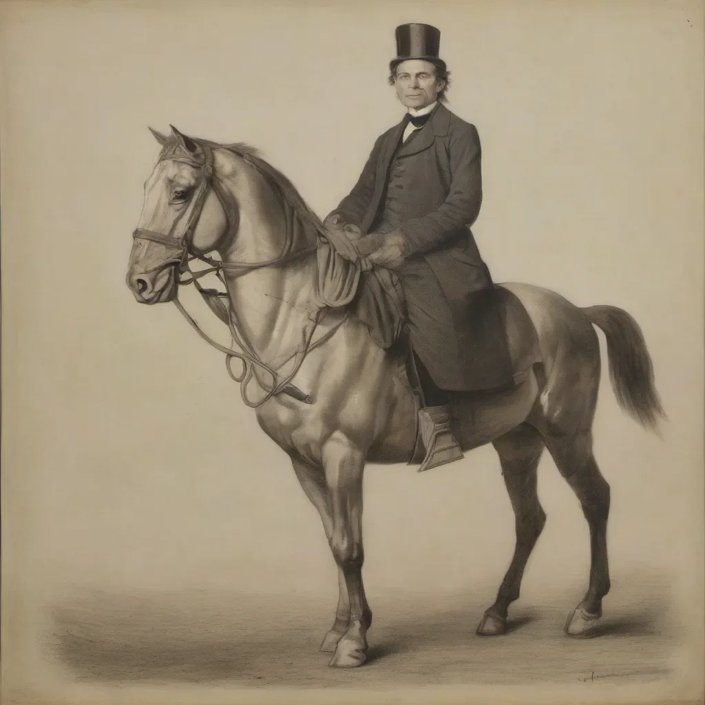 a doctor on horse