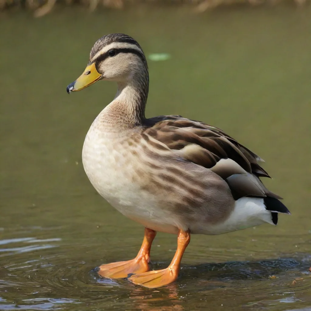 a duck that quacks