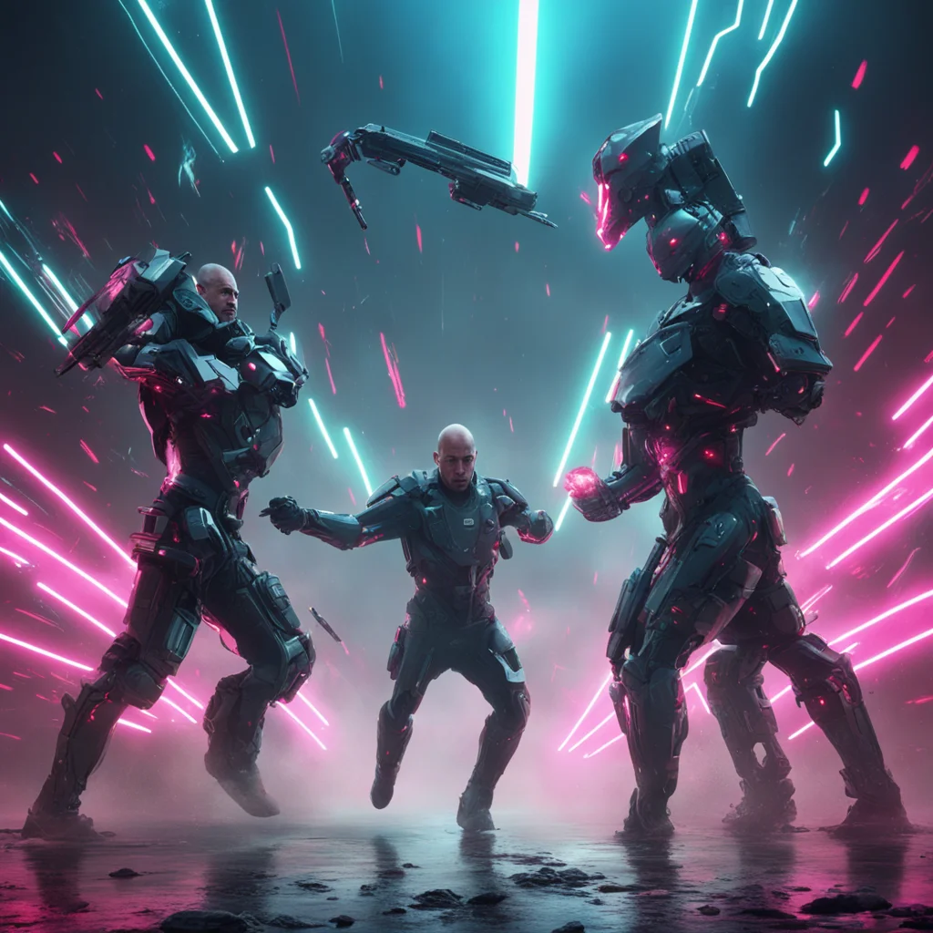 aia epic battle from bald runner replicants epic lighting art station trending cinema movie poster cinematic lighting %E2%80%94ar 