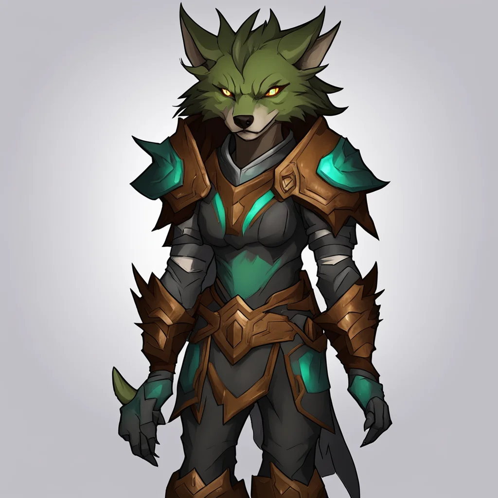 a female worgen mage wearing dragon armor in the style of twokinds lp good looking trending fantastic 1