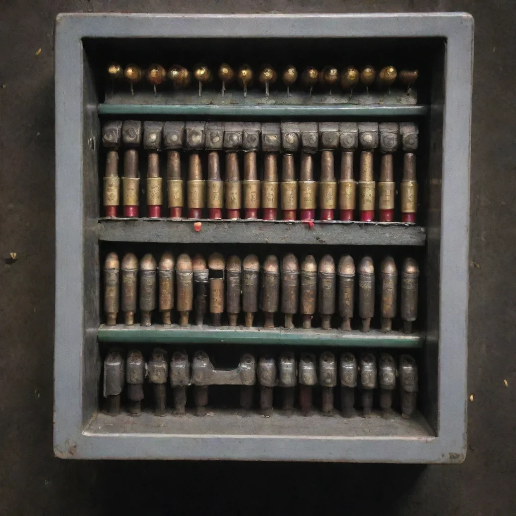 aia fuse box with rifle cartridges instead of fuses