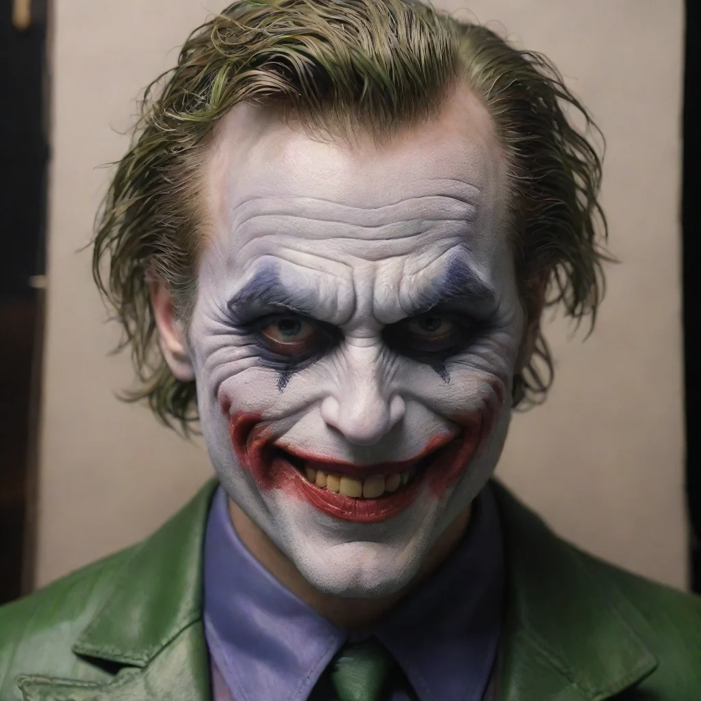 a highly detailed painting of the joker from batman film grain cinematic  insanely detailed and intricate cinematic 3d render by diego gisbert llorens  oc
