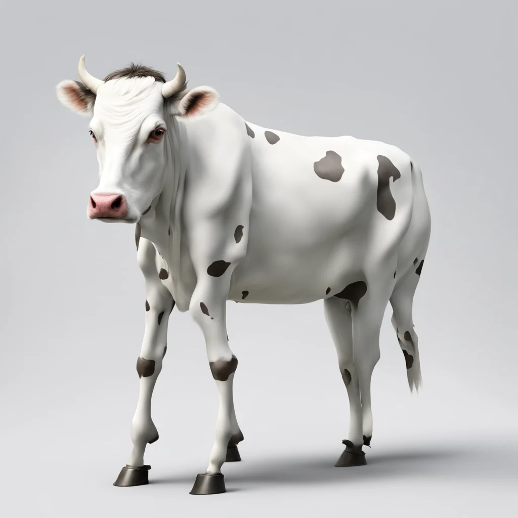 a humanoid cow good looking trending fantastic 1