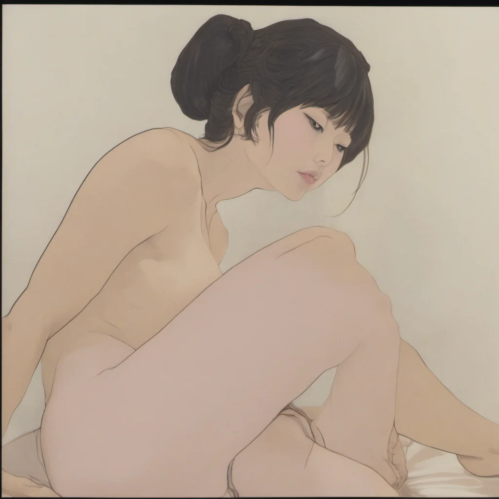 a japanese woman showing her vagina confident engaging wow artstation art 3