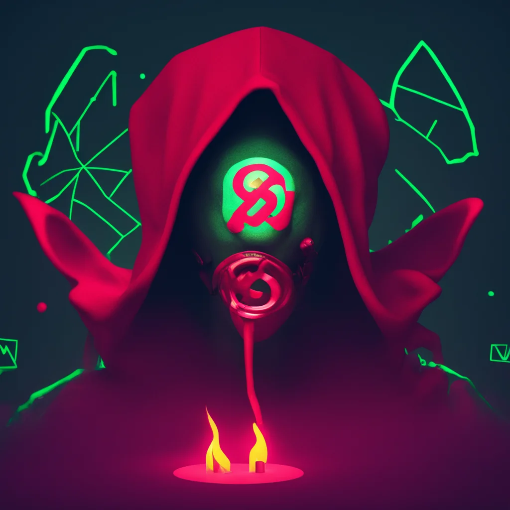 aia nervous squid game player with the %24squidgame logo on their face mask%2C watching a red candlestick on a crypto chart confident engaging wow artstation art 3