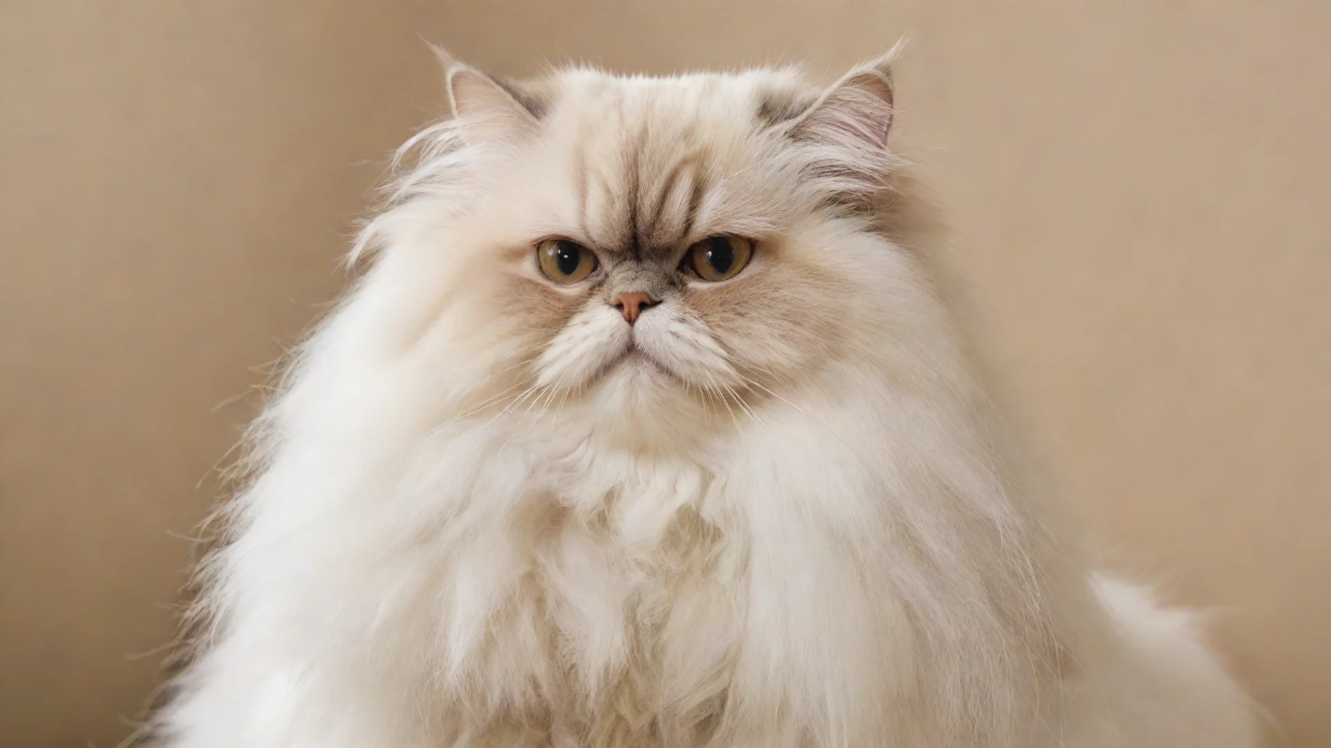 aia persian cat with long far wide