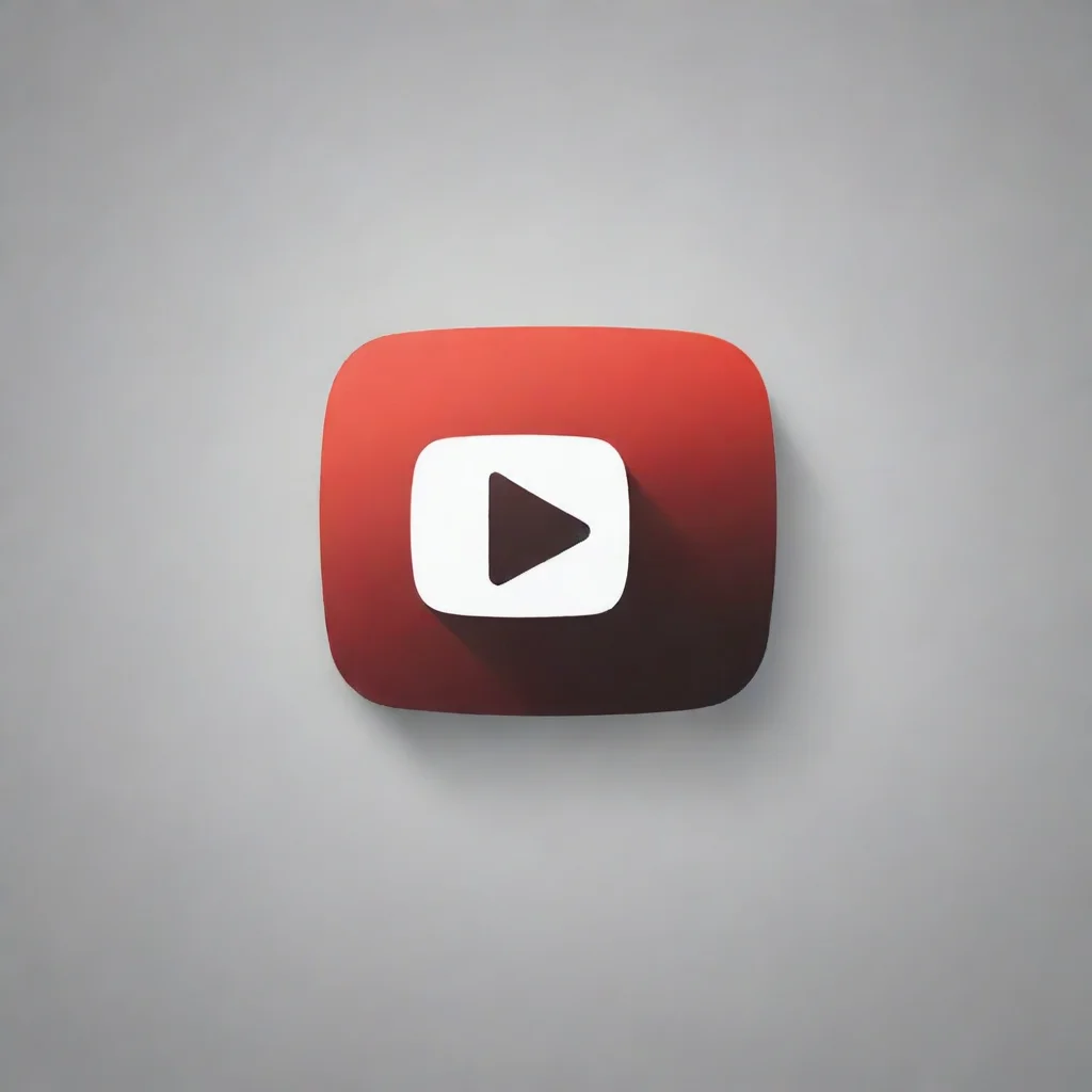 a simple p youtube channel logo with 