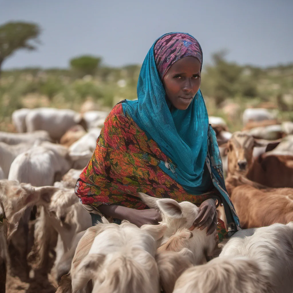 aia somali woman from the countryside looking after her livestock amazing awesome portrait 2