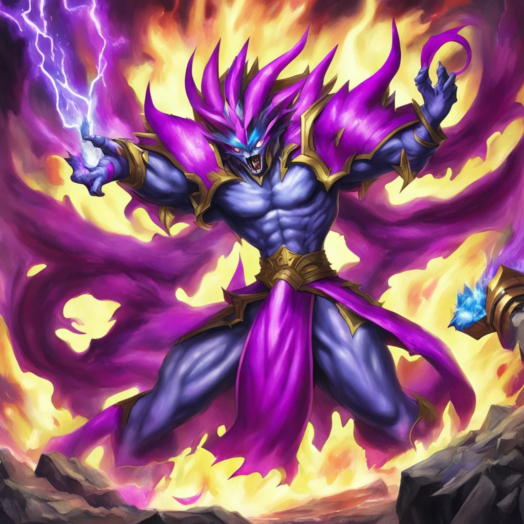 a yugioh monster retaliating against the opponent by summoning a monster amazing awesome portrait 2