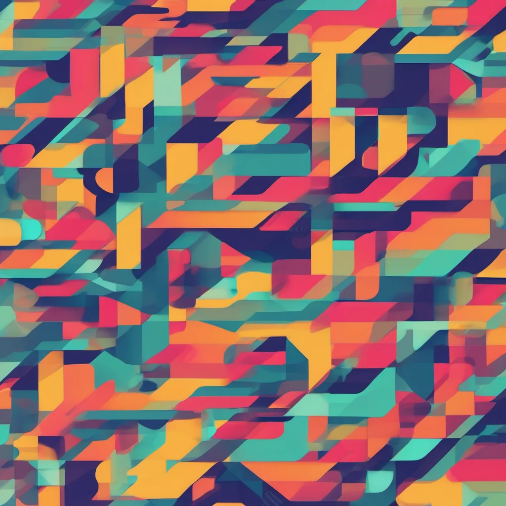 abstract random colors flat design