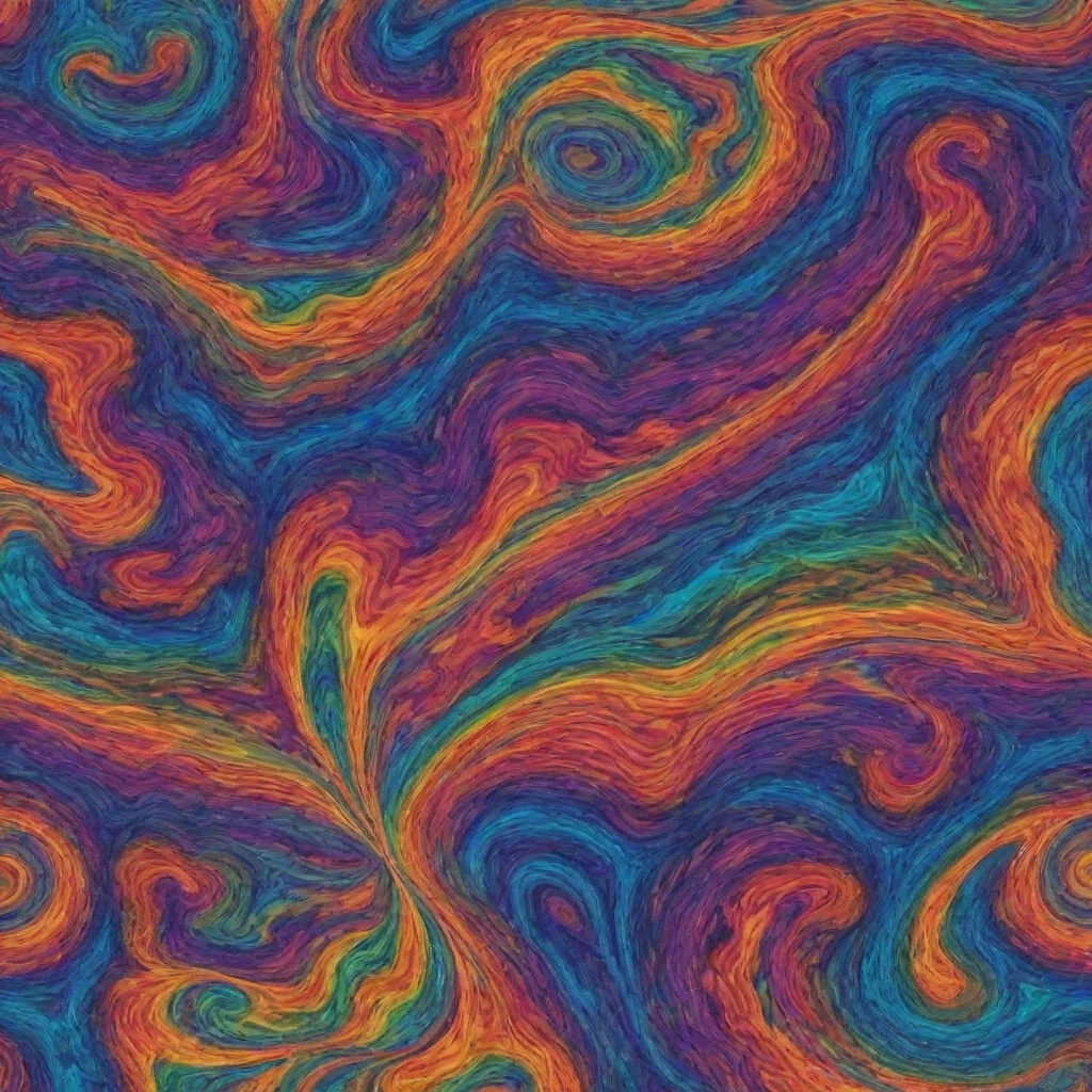 abstract trippy background pattern