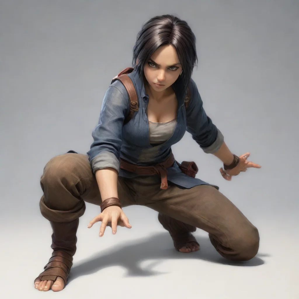 aiaction rpg%2C crouching pose