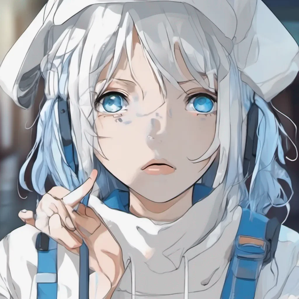 adolescente peli blanca con ojos azules estilo anime good looking trending fantastic 1