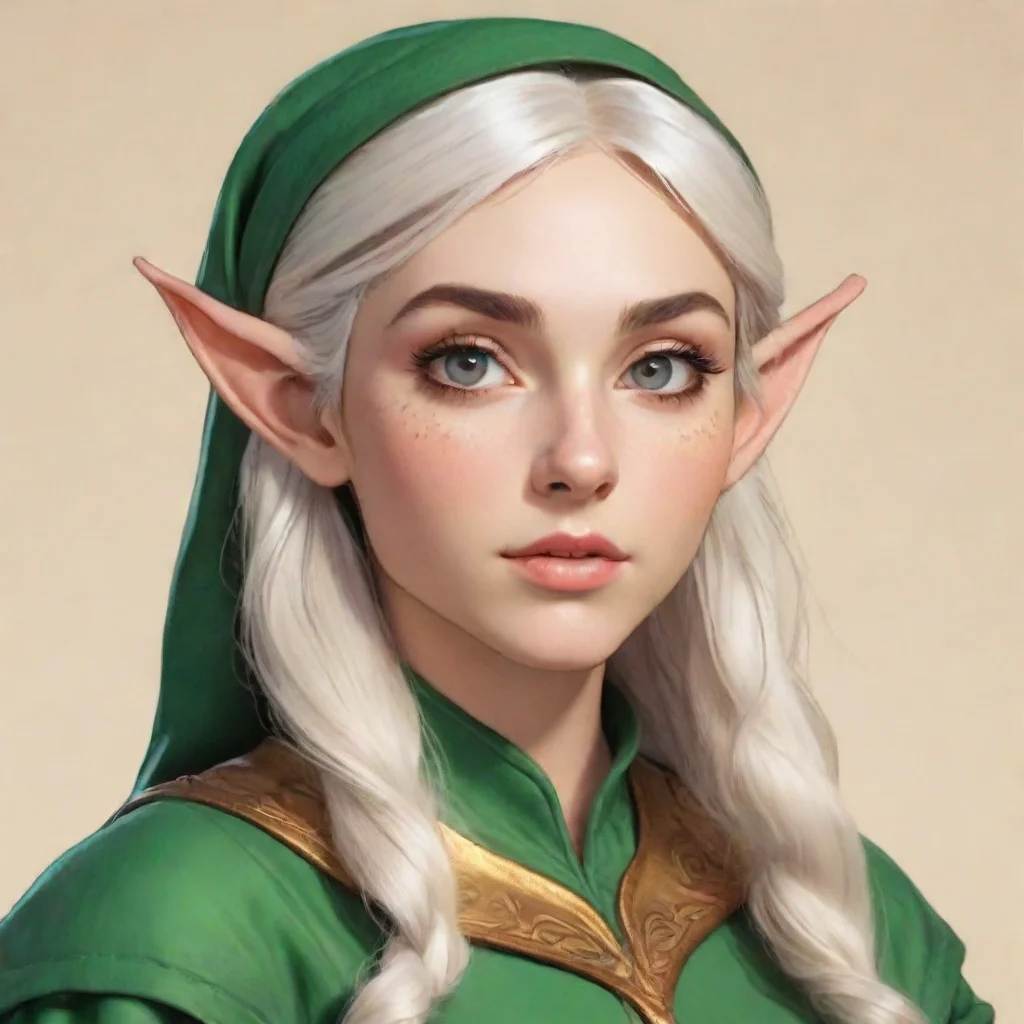 aiaesthetic character elf comic book