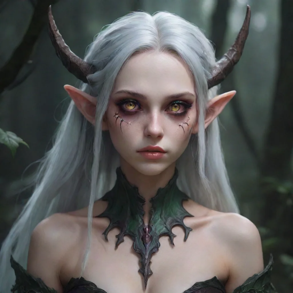 aesthetic character elf demon