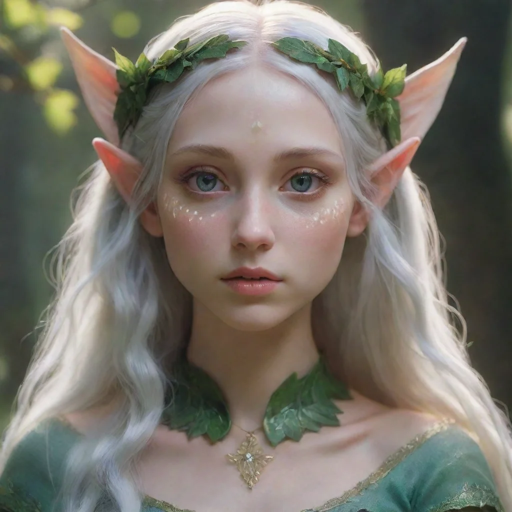 aiaesthetic character elf ethereal