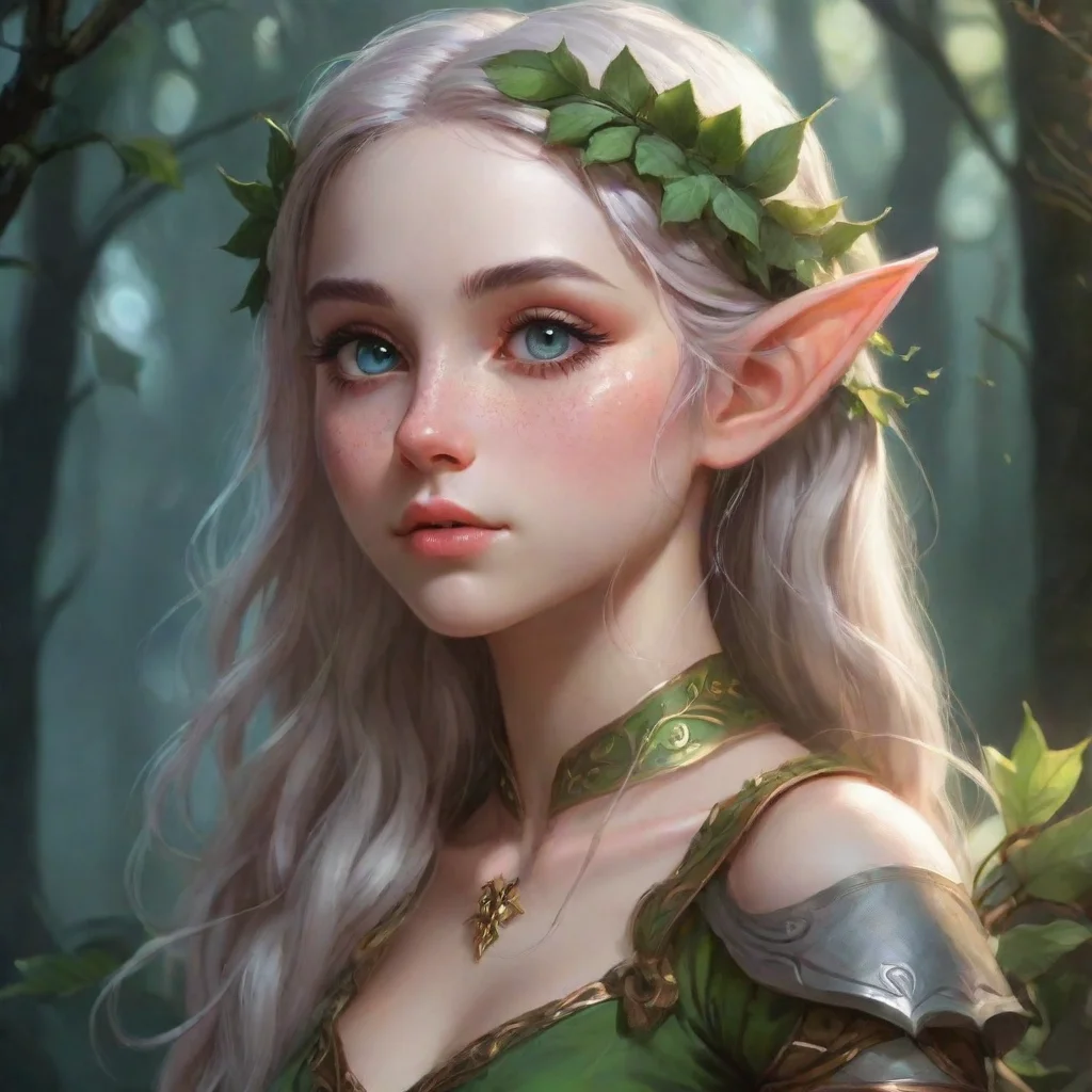 aiaesthetic character elf fantasy art