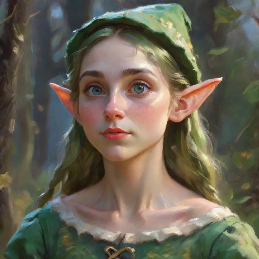 aiaesthetic character elf impressionist