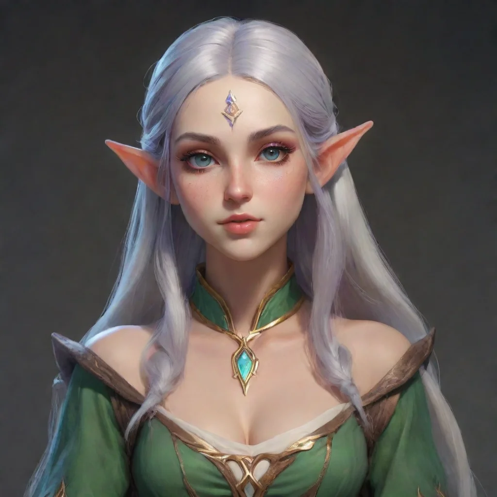 aiaesthetic character elf mage
