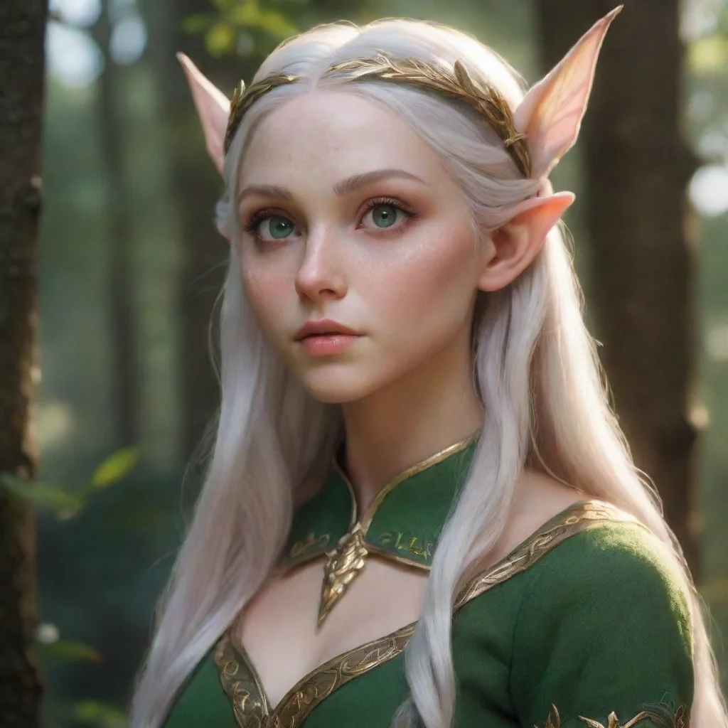 aesthetic character elf majestic