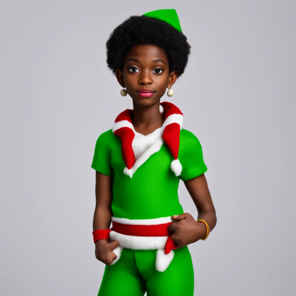 aiafrican american elf amazing awesome portrait 2