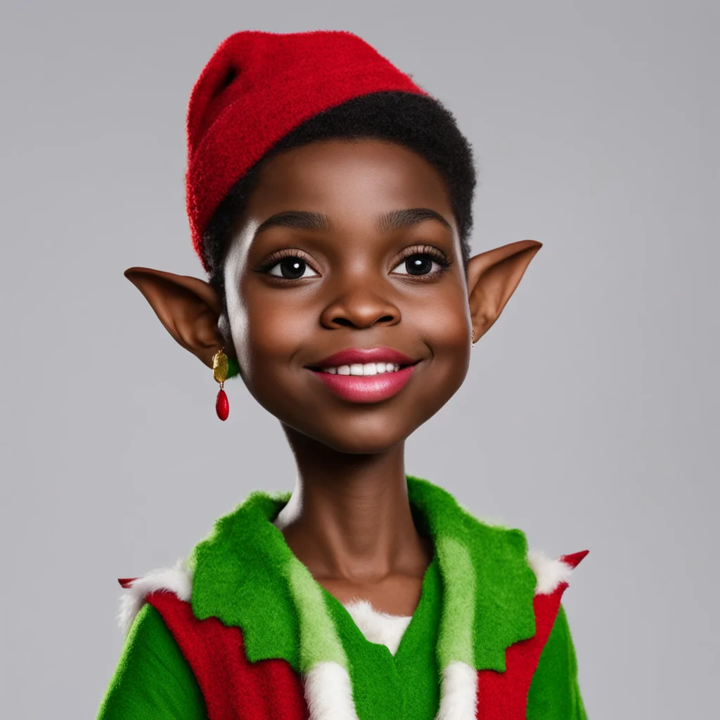 aiafrican american elf good looking trending fantastic 1