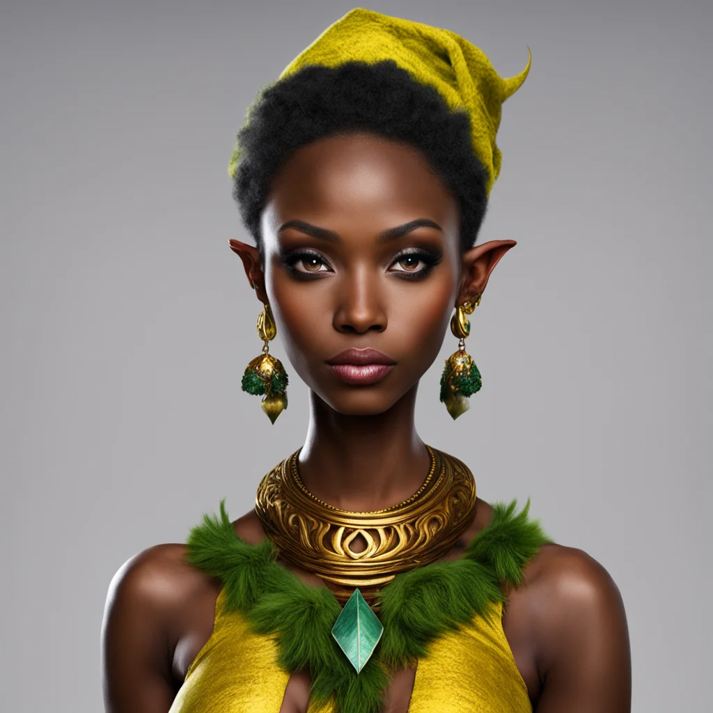 african american elf woman