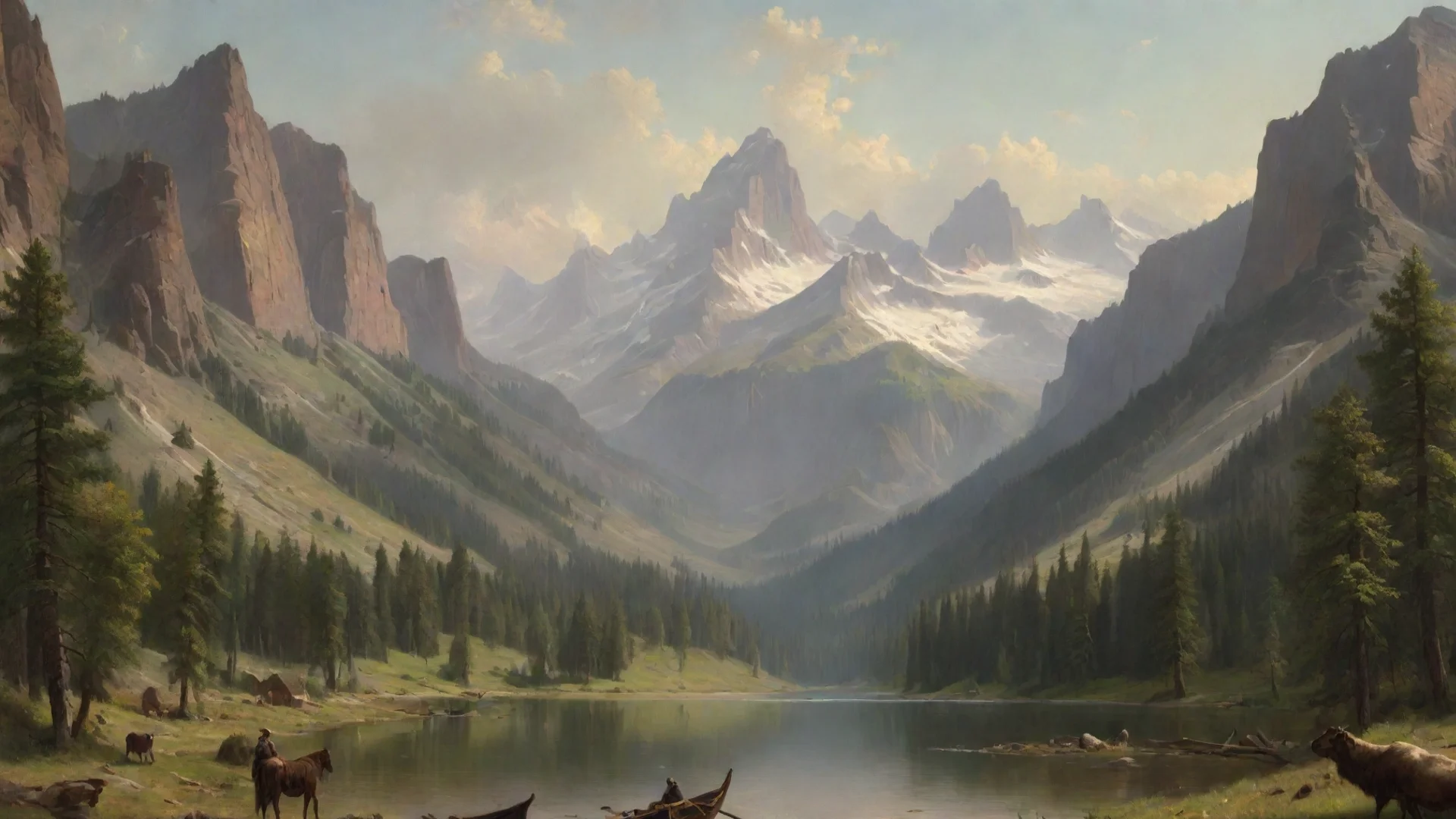 aialbert bierstadt%2C animated wide