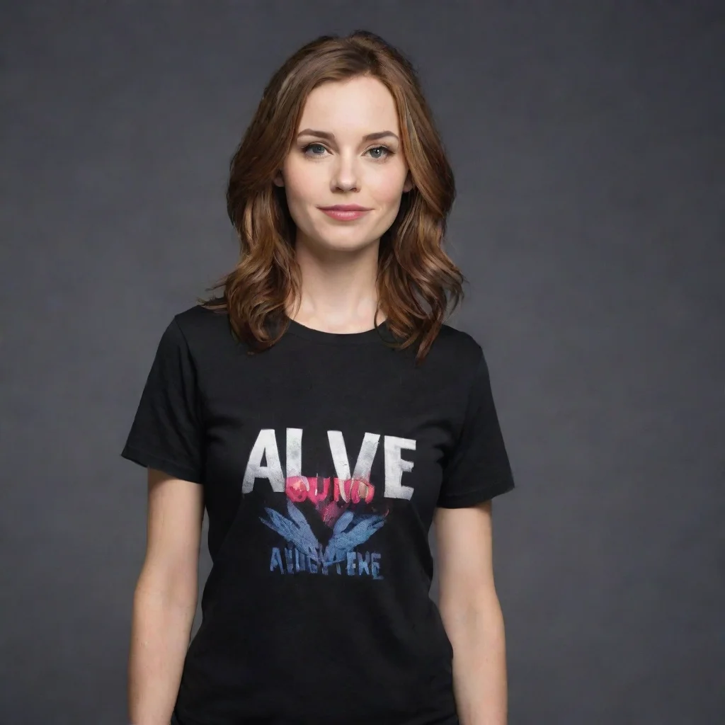 aialive quinn in t shirt