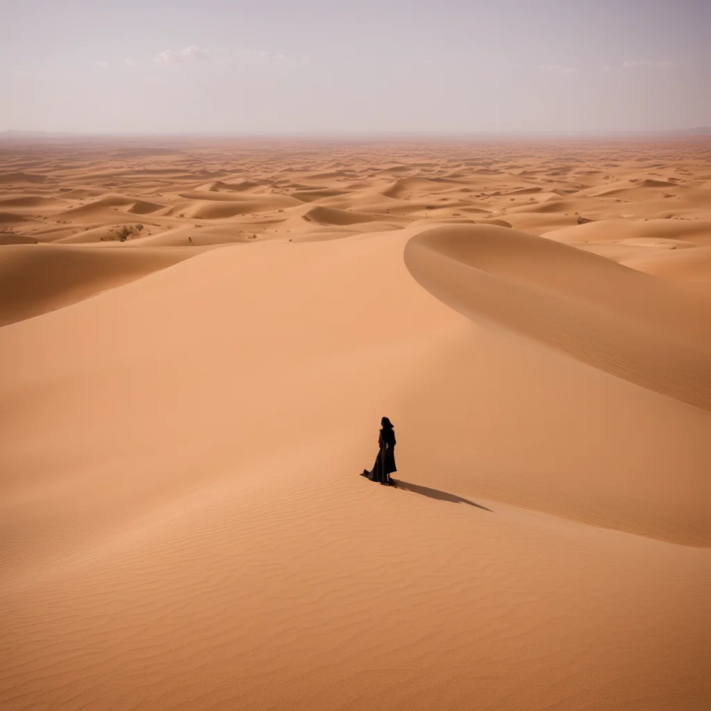 alone in desert 