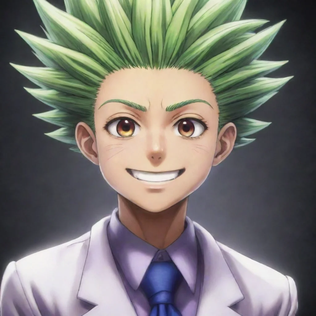 aiamazing  hunter x hunter rpg he smiles back good you will need to be on your toes for this test the first part is a written exam you will have 3 hours to complete