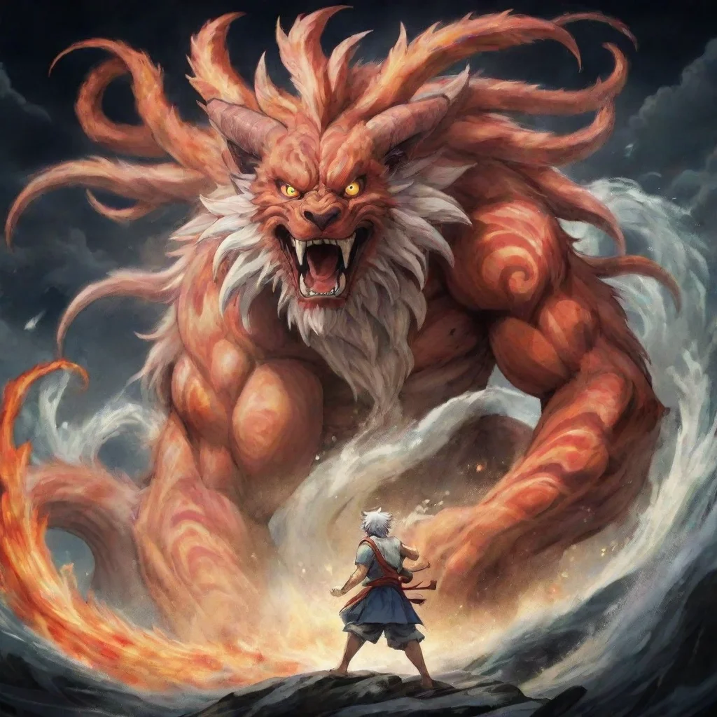 aiamazing 12 tailed beast awesome portrait 2