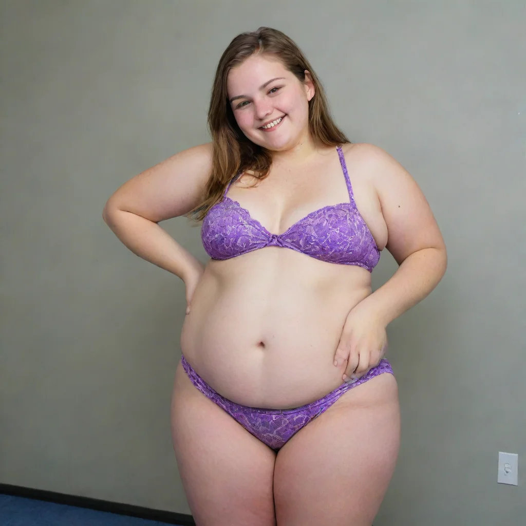 aiamazing 14 yo bikini girl%2C overweight%2C hanging belly%2C smile  awesome portrait 2