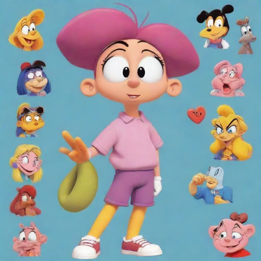 aiamazing 90s cartoon character awesome portrait 2