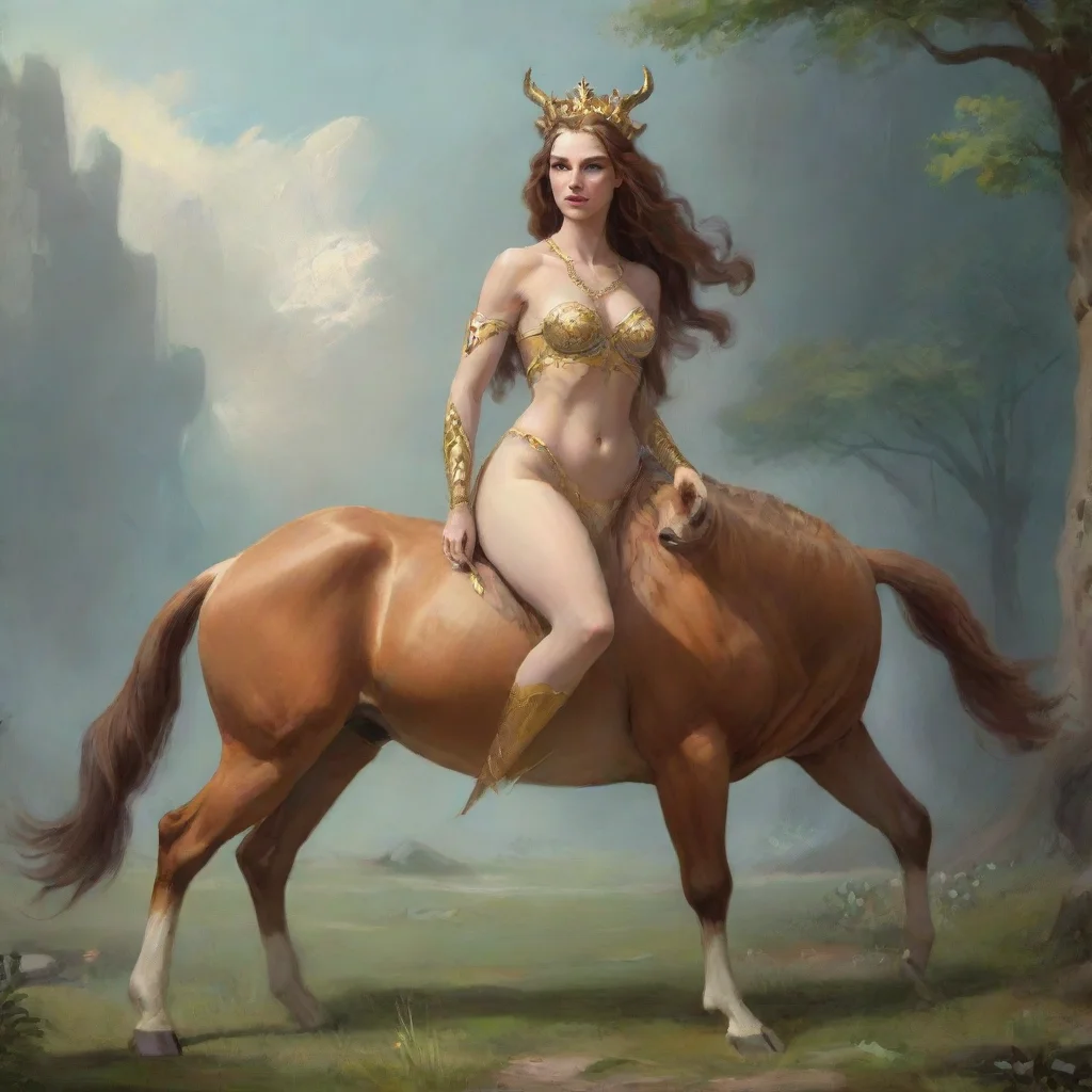 aiamazing a centaur queen awesome portrait 2