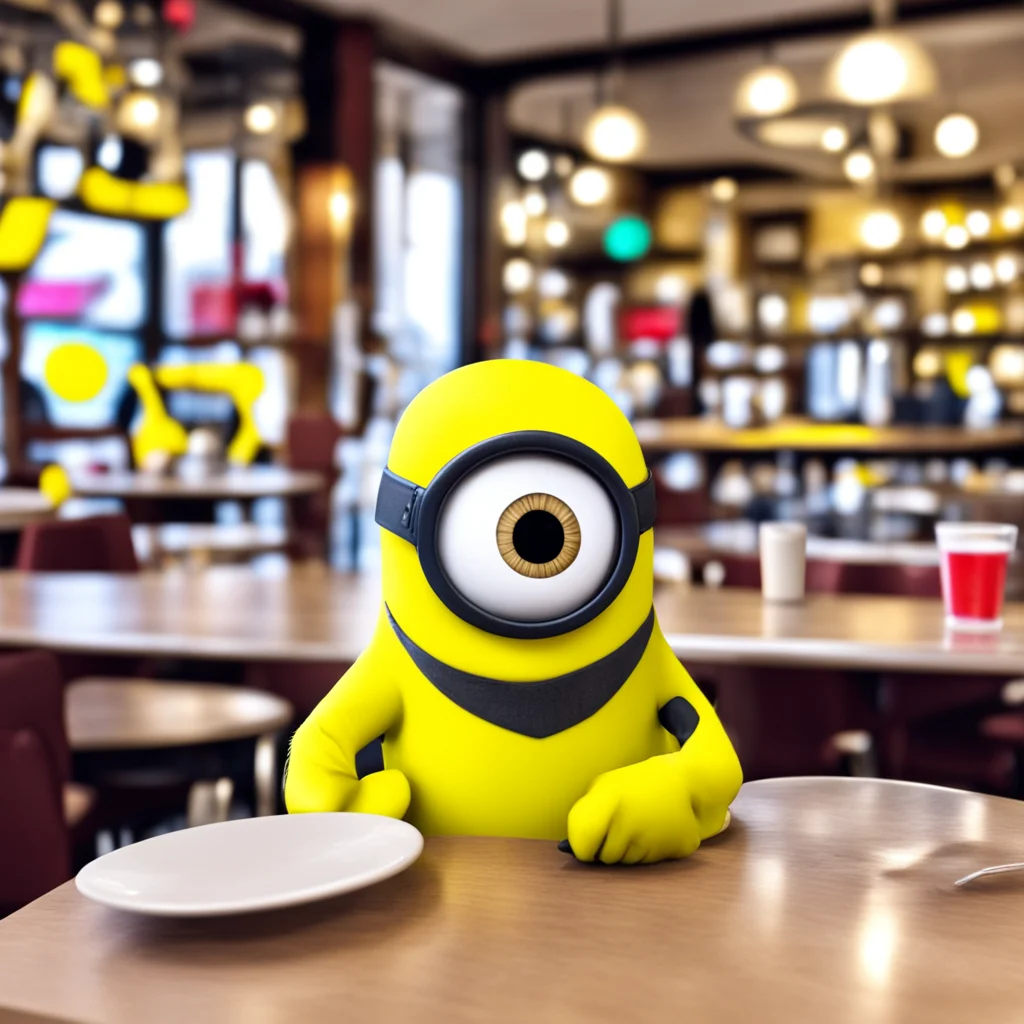 aiamazing a crazy minion in a caf%C4%93 awesome portrait 2