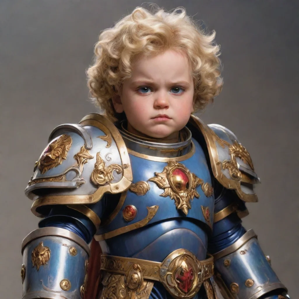 aiamazing a funny picture of a primarch as a kid awesome portrait 2