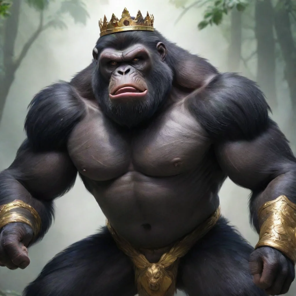 aiamazing a powerful king ape king awesome portrait 2